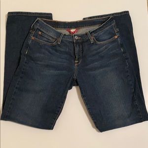 Ladies Lucky Brand Easy Rider Dark Wash Jeans